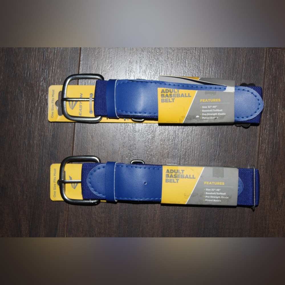 Easton Blue Adult Baseball Belts